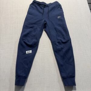 Nike Fleece Joggers Men Sz XS Blue Brand New